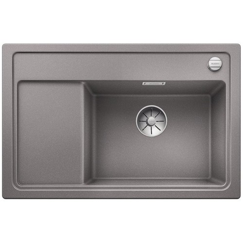 BLANCO Zenar XL 6 S Compact InFino dřez pravý SILGRANIT, s excentrem, aluminium 523776
