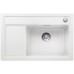 BLANCO Zenar XL 6 S Compact InFino dřez pravý SILGRANIT, s excentrem, bílá 523778