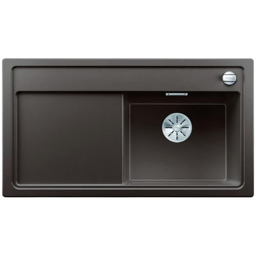 BLANCO ZENAR 5 S-F InFino Silgranit káva dřez vpravo s exc. deska sklo 523865