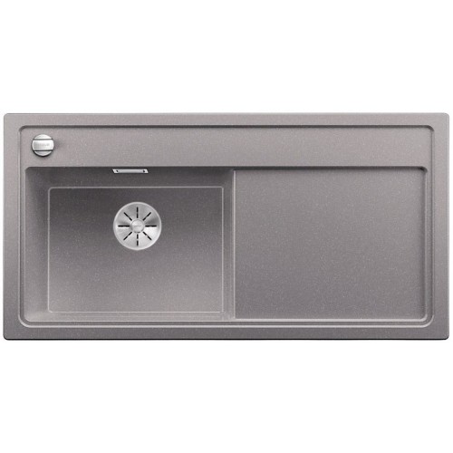 BLANCO ZENAR XL 6 S-F InFino Silgranit aluminium dřez vlevo s exc. deska sklo 523911