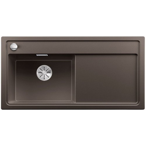 BLANCO Zenar XL 6 S-F InFino dřez levý SILGRANIT, s excentrem, káva 523933