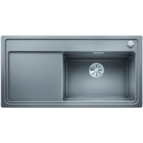 BLANCO ZENAR XL 6 S-F DFG InFino Silgranit aluminium dřez vpravo s exc. deska sklo 524100