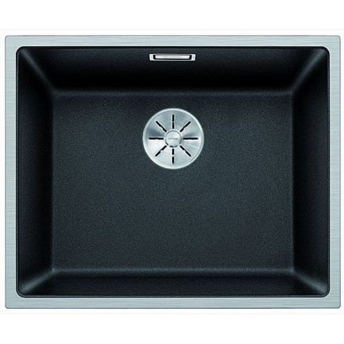 BLANCO SUBLINE 500 IF SteelFrame InFino Silgranit antracit s táhlem 524108