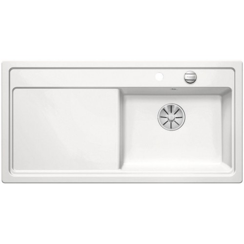 BLANCO ZENAR XL 6 S InFino Keramika bílá matná dřez vpravo s excentrem 524169