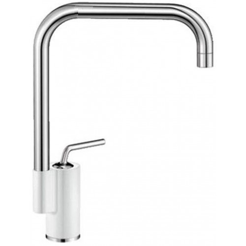 BLANCO Ajaris dřezová baterie Silgranit-look, bílá/chrom 520817 BLANCO Ajaris dřezová baterie Silgranit-look, bílá/chrom 520817