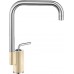 BLANCO Ajaris dřezová baterie Silgranit-look, béžová champagne/chrom 520819