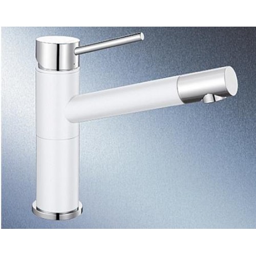 BLANCO Alta Compact dřezová baterie bílá / chrom 515317