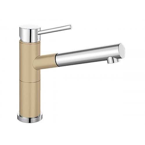 BLANCO Alta-S Compact Silgranit dřezová baterie béžová champagne/chrom 515329