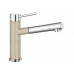 BLANCO Alta-S Compact Silgranit dřezová baterie písek/chrom 515330