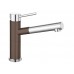 BLANCO Alta-S Compact Silgranit dřezová baterie káva/chrom 515334