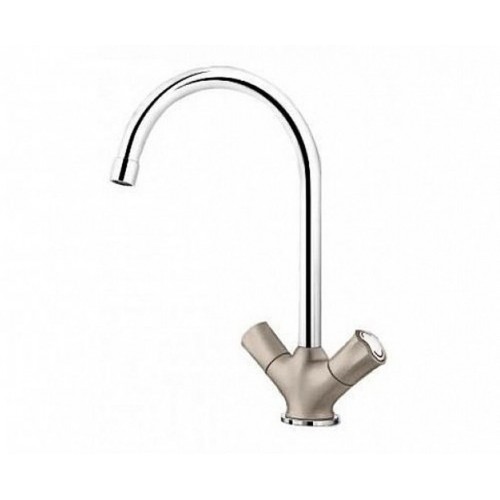 BLANCO Amona dřezová baterie Silgranit-look, tartufo/chrom 520775