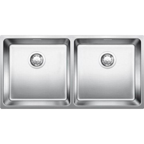BLANCO Andano 400/400-U dřez nerezový s táhlem, hedvábný lesk, pravý 518326