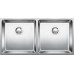 BLANCO Andano 400/400-U dřez nerezový s táhlem, hedvábný lesk, pravý 518326