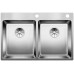 BLANCO Andano 340/340-IF/A dřez nerezový s táhlem 522997