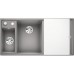 BLANCO Axia III 6 S InFino dřez, s excentrem SILGRANIT, levý, aluminium 524655