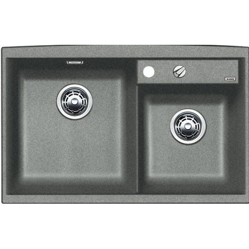 BLANCO Axia II 8 dřez Silgranit aluminium 516883