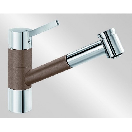 BLANCO Tivo - S dřezová baterie Silgranit, beztlaková, muškát/chrom 521708 BLANCO Tivo - S dřezová baterie Silgranit, beztlaková, muškát/chrom 521708