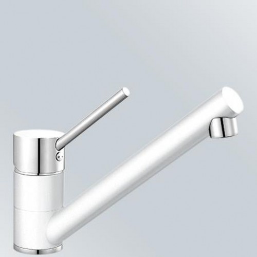 BLANCO Antas dřezová baterie Silgranit-look, beztlaková, bílá/chrom 516105 BLANCO Antas dřezová baterie Silgranit-look, beztlaková, bílá/chrom 516105