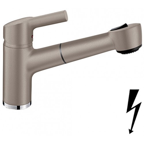 BLANCO Elipso-S II dřezová baterie Silgranit-look, beztlaková, tartufo 517624