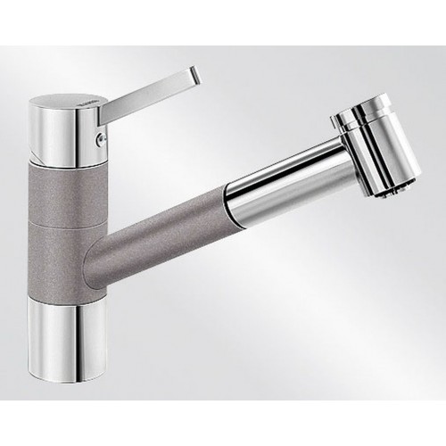 BLANCO Tivo - S dřezová baterie Silgranit, beztlaková, aluminium/chrom 518426 BLANCO Tivo - S dřezová baterie Silgranit, beztlaková, aluminium/chrom 518426