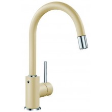 BLANCO Mida-S Silgranit-look dřezová baterie, béžová champagne 521459