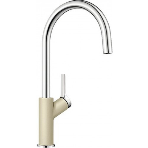 BLANCO Carena dřezová baterie Silgranit-look, béžová champagne/chrom 520977