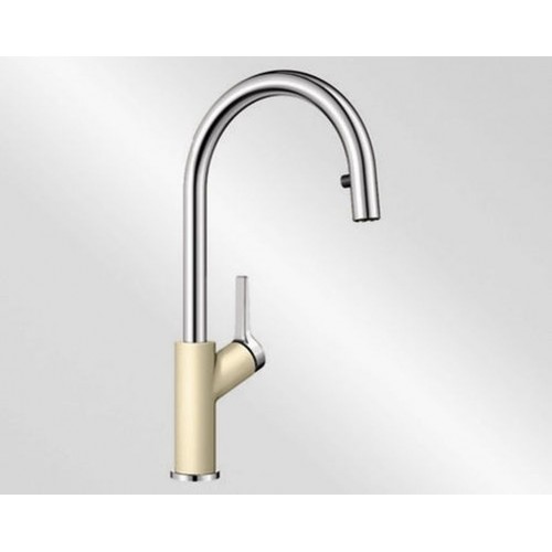 BLANCO Carena-S dřezová baterie Silgranit®-look, béžová champagne/chrom 520986 BLANCO Carena-S dřezová baterie Silgranit®-look, béžová champagne/chrom 520986
