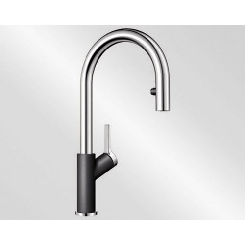 BLANCO Carena-S Vario dřezová baterie Silgranit®-look, antracit/chrom 521358