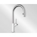 BLANCO Carena-S Vario dřezová baterie Silgranit®-look, bílá/chrom 521368