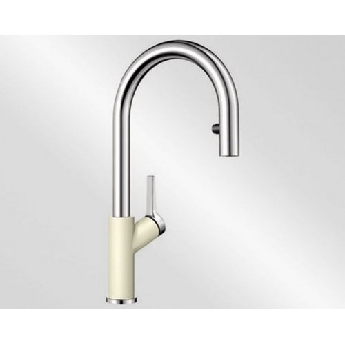 BLANCO Carena-S Vario dřezová baterie Silgranit®-look, jasmín/chrom 521372 BLANCO Carena-S Vario dřezová baterie Silgranit®-look, jasmín/chrom 521372