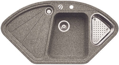 BLANCO Delta dřez Silgranit aluminium 511635 BLANCO Delta dřez Silgranit aluminium 511635