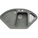 BLANCO Delta-F dřez Silgranit aluminium 511673