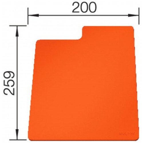 BLANCO SITY Pad krájecí deska orange, plast 236719