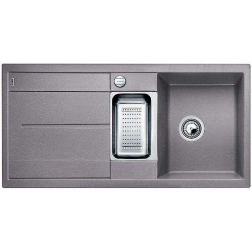 BLANCO Metra 6 S-F dřez Silgranit 990 x 490 mm, aluminium 519114
