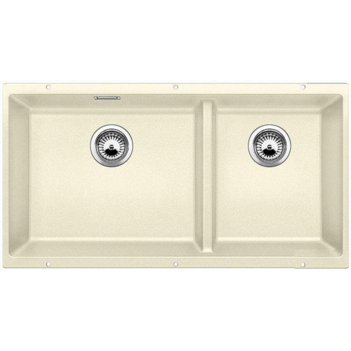 BLANCO Subline 480/320-U dřez Silgranit bez táhla, levý, jasmín 519489