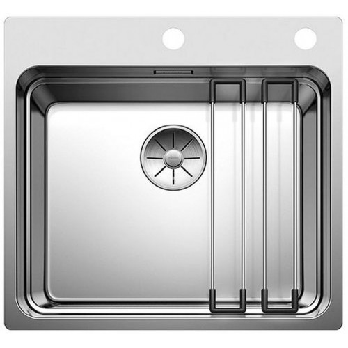 VÝPRODEJ BLANCO Etagon 500-IF/A dřez nerezový hedvábný lesk s táhlem 521748 OHNUTÝ ROH!!