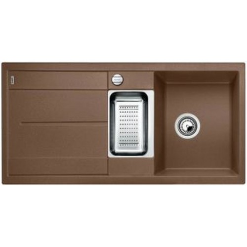 BLANCO Metra 6 S dřez Silgranit s excentrem, muškát 521892