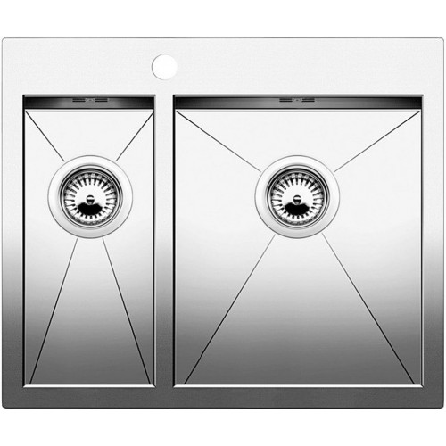 BLANCO Zerox Style 340/180-IF/A dřez nerezový bez táhla, hedvábný lesk 522257