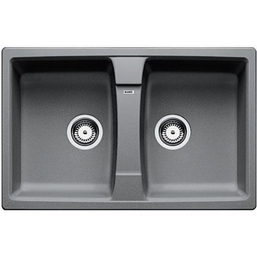 BLANCO Lexa 8 dřez Silgranit aluminium 514693