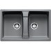 BLANCO Lexa 8 dřez Silgranit aluminium 514693