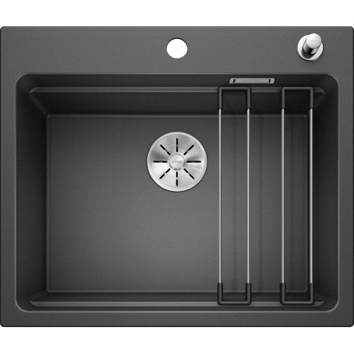 BLANCO Etagon 6 InFino dřez, s excentrem SILGRANIT, antracit 524529 BLANCO Etagon 6 InFino dřez, s excentrem SILGRANIT, antracit 524529