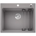 BLANCO Etagon 6 InFino dřez, s excentrem SILGRANIT, aluminium 524531