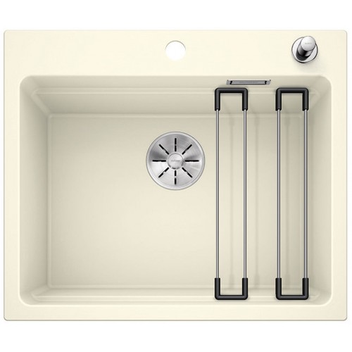 BLANCO Etagon 6 InFino dřez, s excentrem SILGRANIT, jasmín 524534