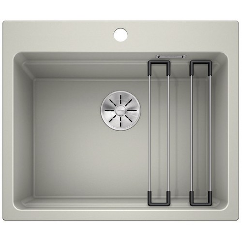 BLANCO Etagon 6 InFino dřez, bez excentru SILGRANIT, perlově šedá 524542 BLANCO Etagon 6 InFino dřez, bez excentru SILGRANIT, perlově šedá 524542
