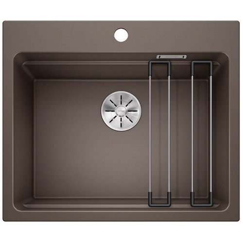 BLANCO Etagon 6 InFino dřez, bez excentru SILGRANIT, kávová 524548