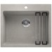 BLANCO Etagon 6 InFino dřez, bez excentru SILGRANIT, beton style 525300