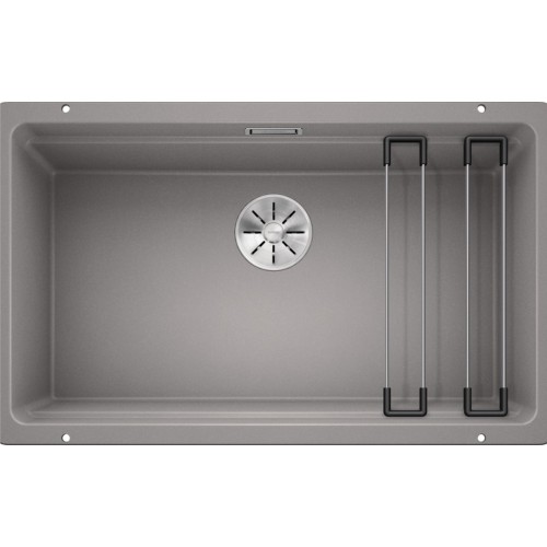 BLANCO Etagon 700-U InFino dřez, bez táhla SILGRANIT, aluminium 525169
