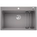 BLANCO Etagon 8 InFino dřez SILGRANIT, s excentrem, aluminium 525179