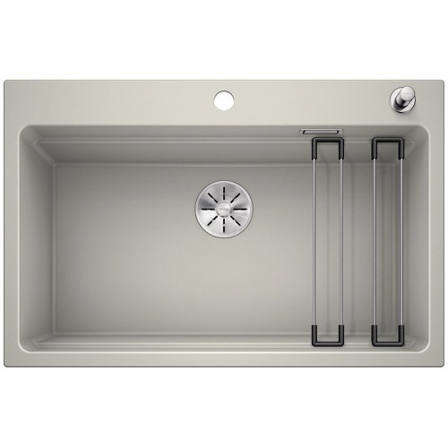 BLANCO Etagon 8 InFino dřez SILGRANIT, s excentrem, perlově šedá 525180 BLANCO Etagon 8 InFino dřez SILGRANIT, s excentrem, perlově šedá 525180