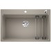 BLANCO Etagon 8 InFino dřez SILGRANIT, s excentrem, tartufo 525184